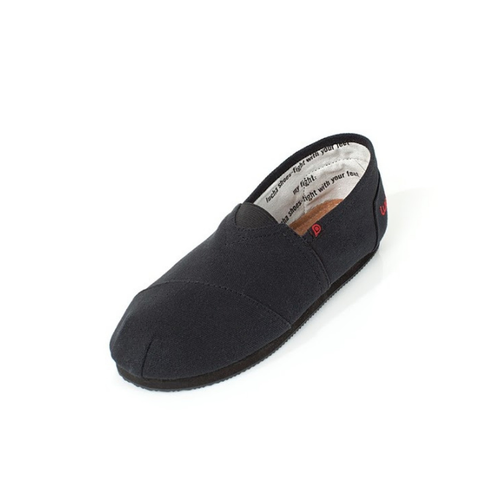 Women's Lucha Alpargata Black Shoes MULTIPLE SIZES